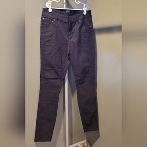 Prana Black Moto Skinny Jeans